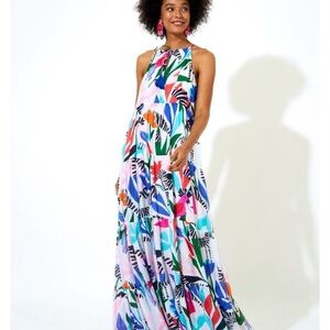 Oliphant maxi halter dress - XS